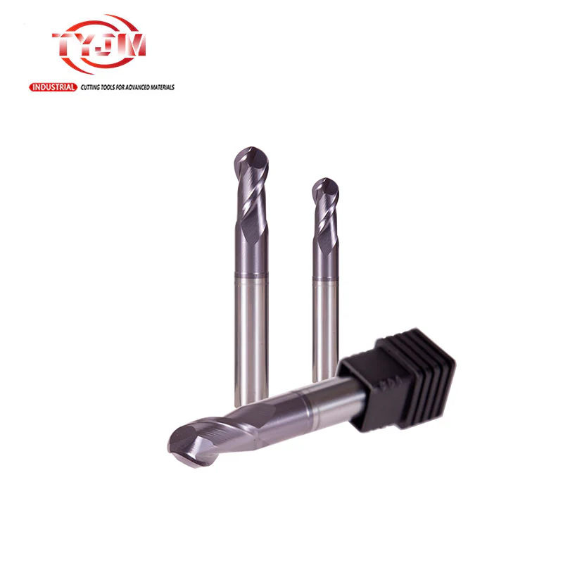 Dao phay ngón - Dao phay đầu bi cacbua 5X cho thép không gỉ - Ảnh 3
